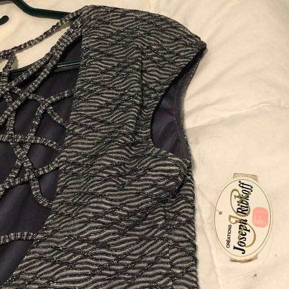 Vintage "Brand New" 1999 Joseph Ribkoff silver - Picture 4 of 12